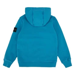 Türkis Junior Kapuzenpullover>Stone Island Hot