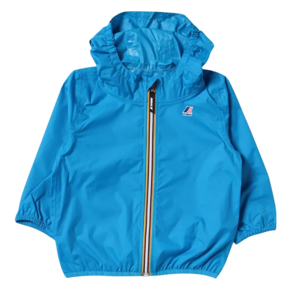 Türkise Wasserdichte Winddichte Atmungsaktive Jacke>K-Way Online