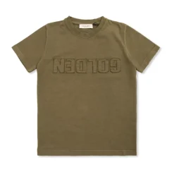 T-Shirt mit Applikation>Golden Goose New