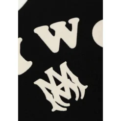 T-Shirt mit einem Samtfinish-Druck><noscript><img width=