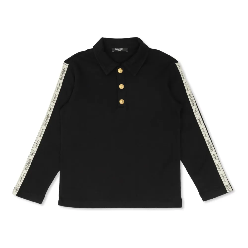 T-Shirt mit Logo>Balmain Outlet