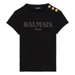 T-Shirt mit Vintage-Print>Balmain Best