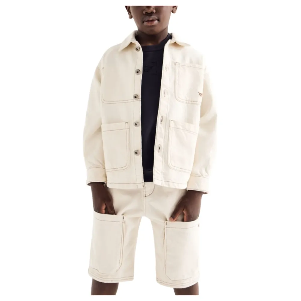 Twill Bermuda Shorts>Emporio Armani Discount