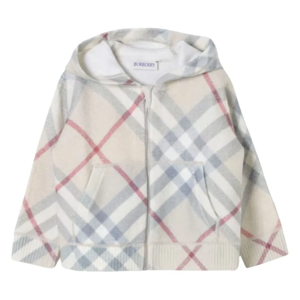 Vintage Check Cardigan mit Kapuze>Burberry Outlet