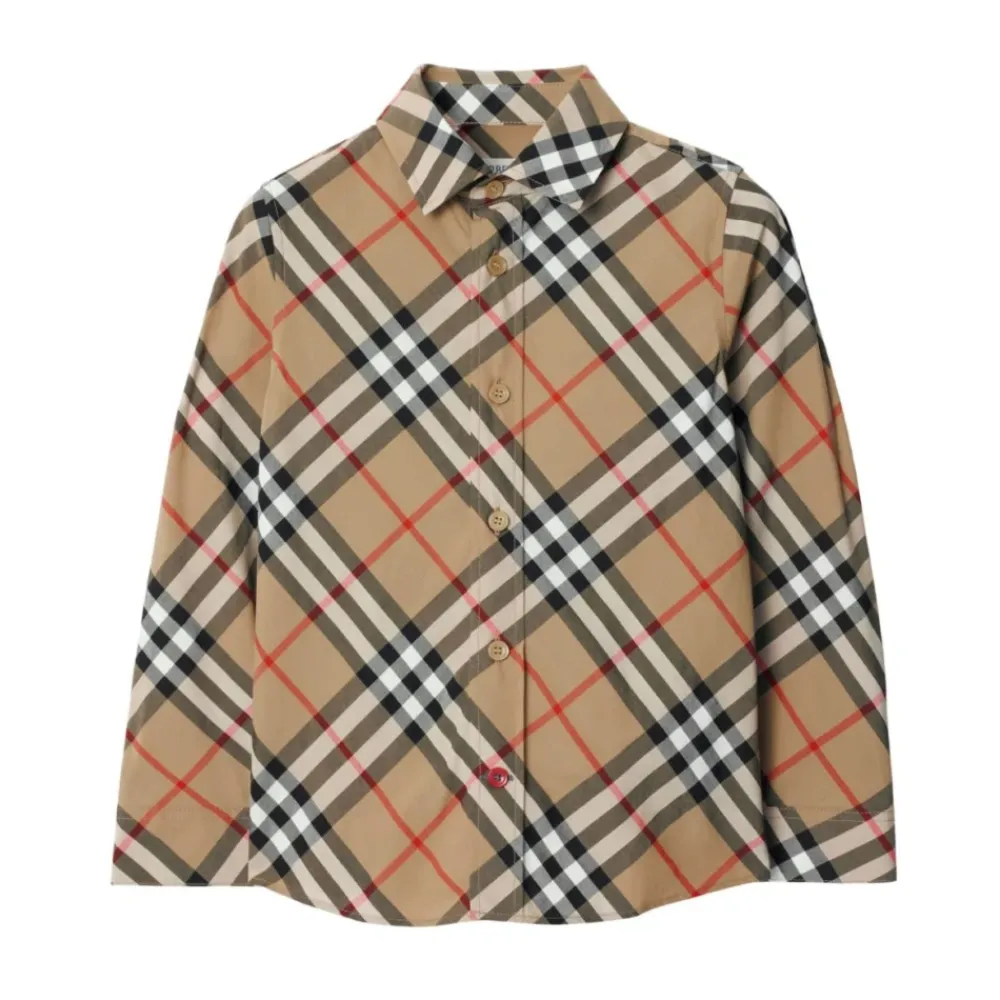 Vintage Check Muster Baumwollhemd>Burberry Clearance