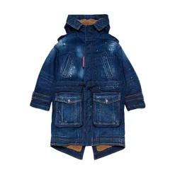 Vintage Jeansjacke mit Kapuze>Dsquared2 Discount