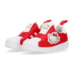 Vivid Red Streetwear Sneakers><noscript><img width=