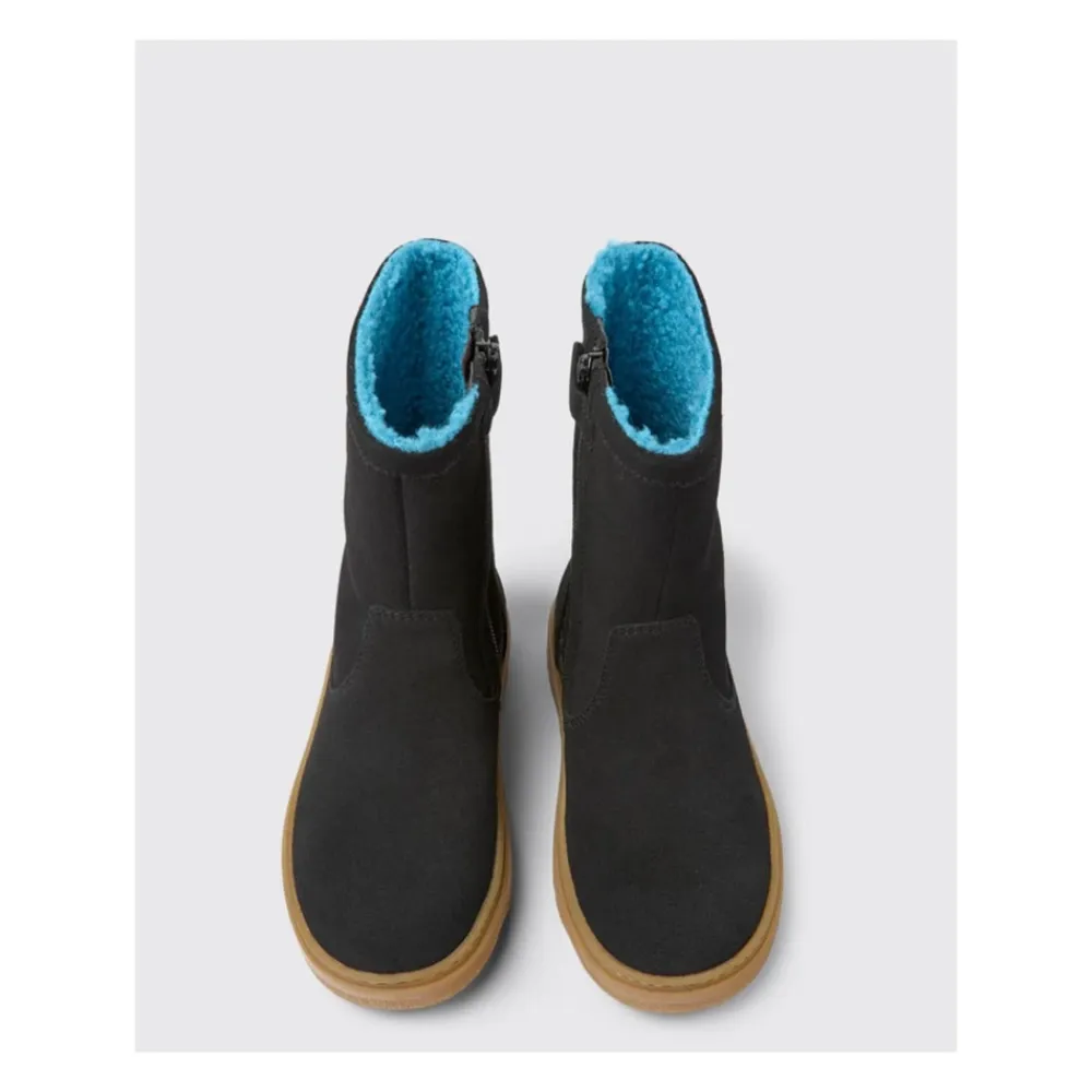 Warm gefütterte Wildleder Kinderstiefel>Camper Hot