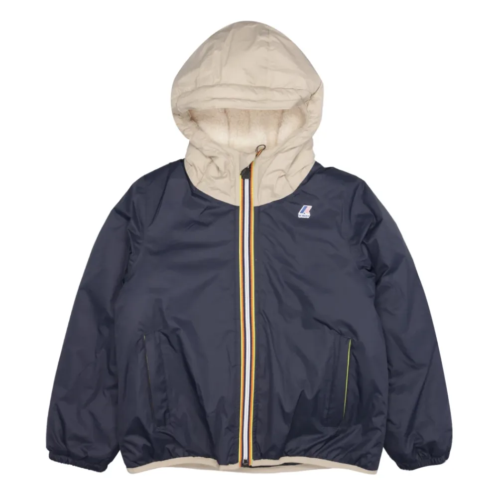 Wasserdichter, zweifarbiger winddichter Mantel>K-Way Sale