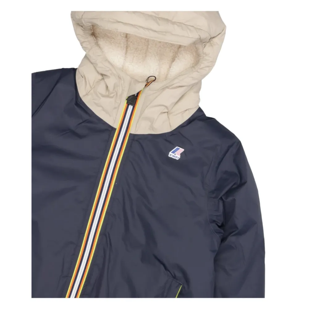 Wasserdichter, zweifarbiger winddichter Mantel>K-Way Sale