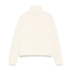 Wattierte Strickjacke mit Wollanteil und Reißverschluss><noscript><img width=