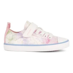 Weiß Rosa Mädchen Kinder Sneakers>Geox Best