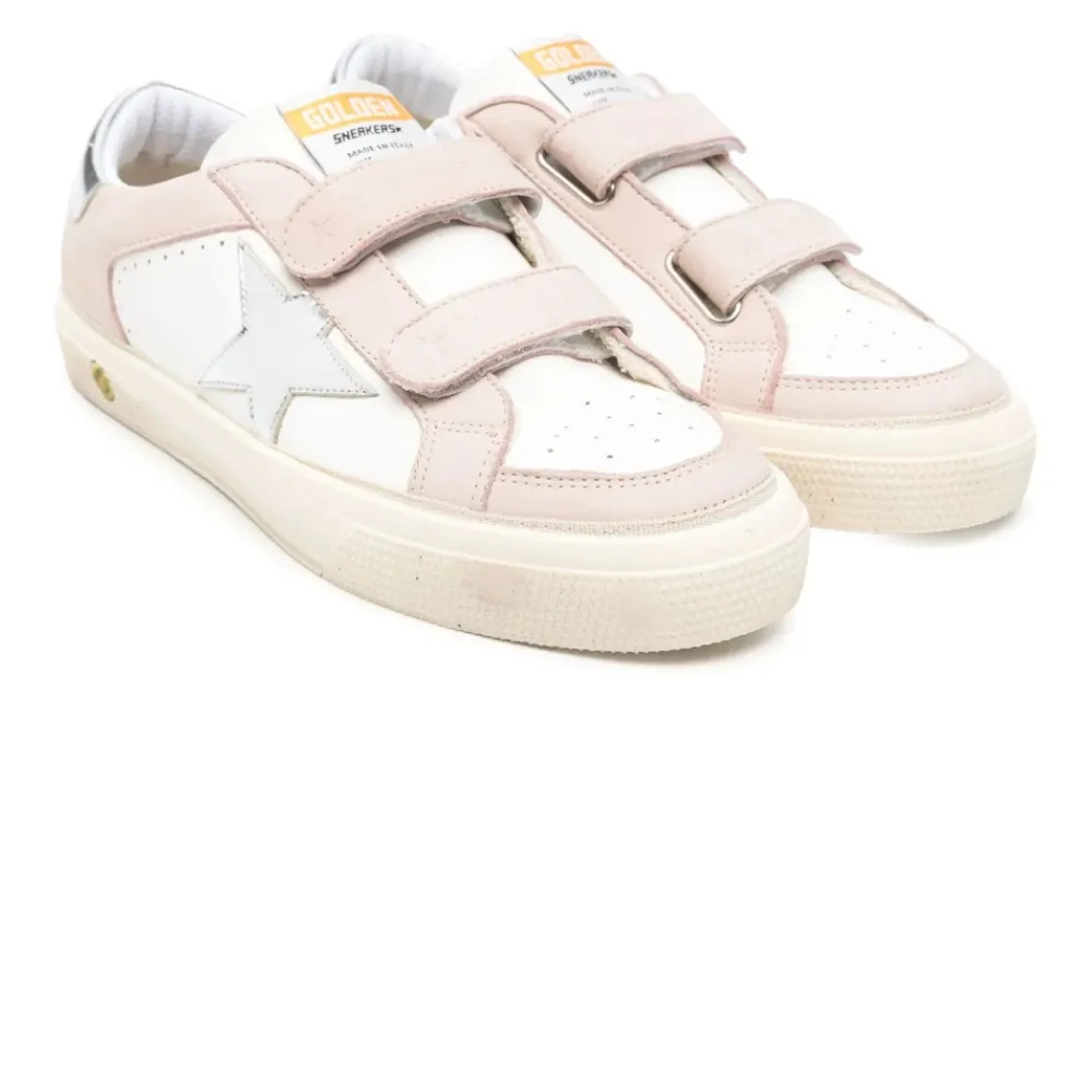 Weiß Silber May Schuhe>Golden Goose Online