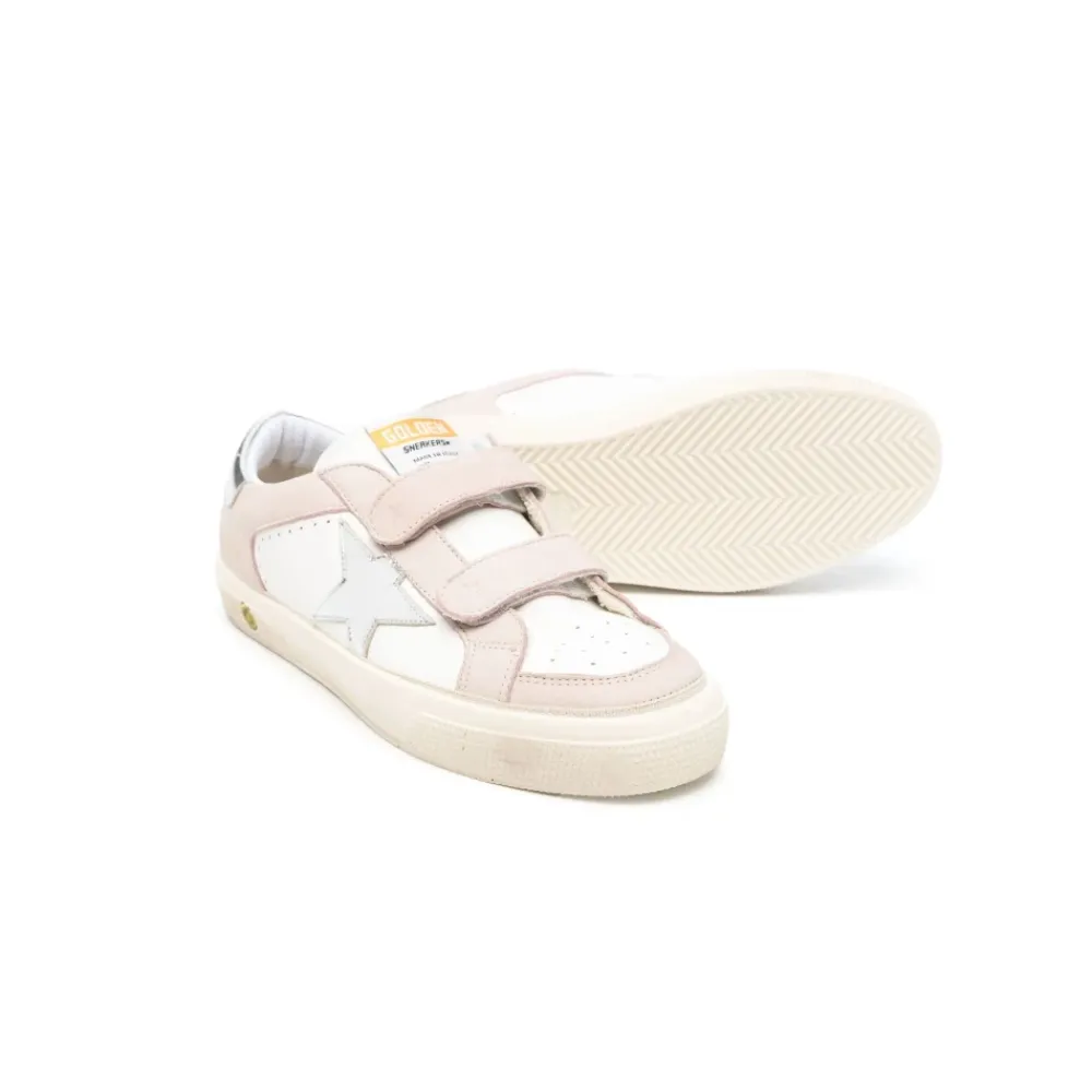 Weiß Silber May Schuhe>Golden Goose Online