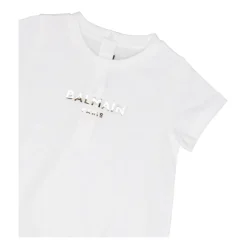 e Baumwollkleid mit Logo-Print><noscript><img width=