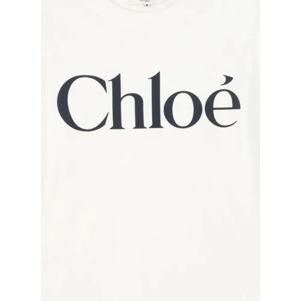 e Baumwoll-Langarm-T-Shirt>Chloé New