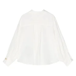 e Chiffonbluse mit Schleife>Balmain Outlet