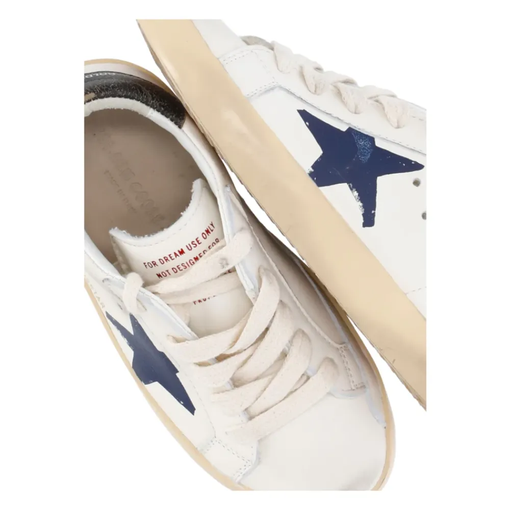 e Kinder Leder Sneakers Stern Logo>Golden Goose Discount