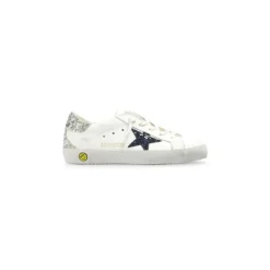 e Leder Kinder Sneakers mit Stern>Golden Goose Best