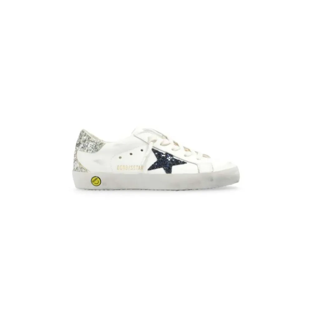 e Leder Kinder Sneakers mit Stern>Golden Goose Best
