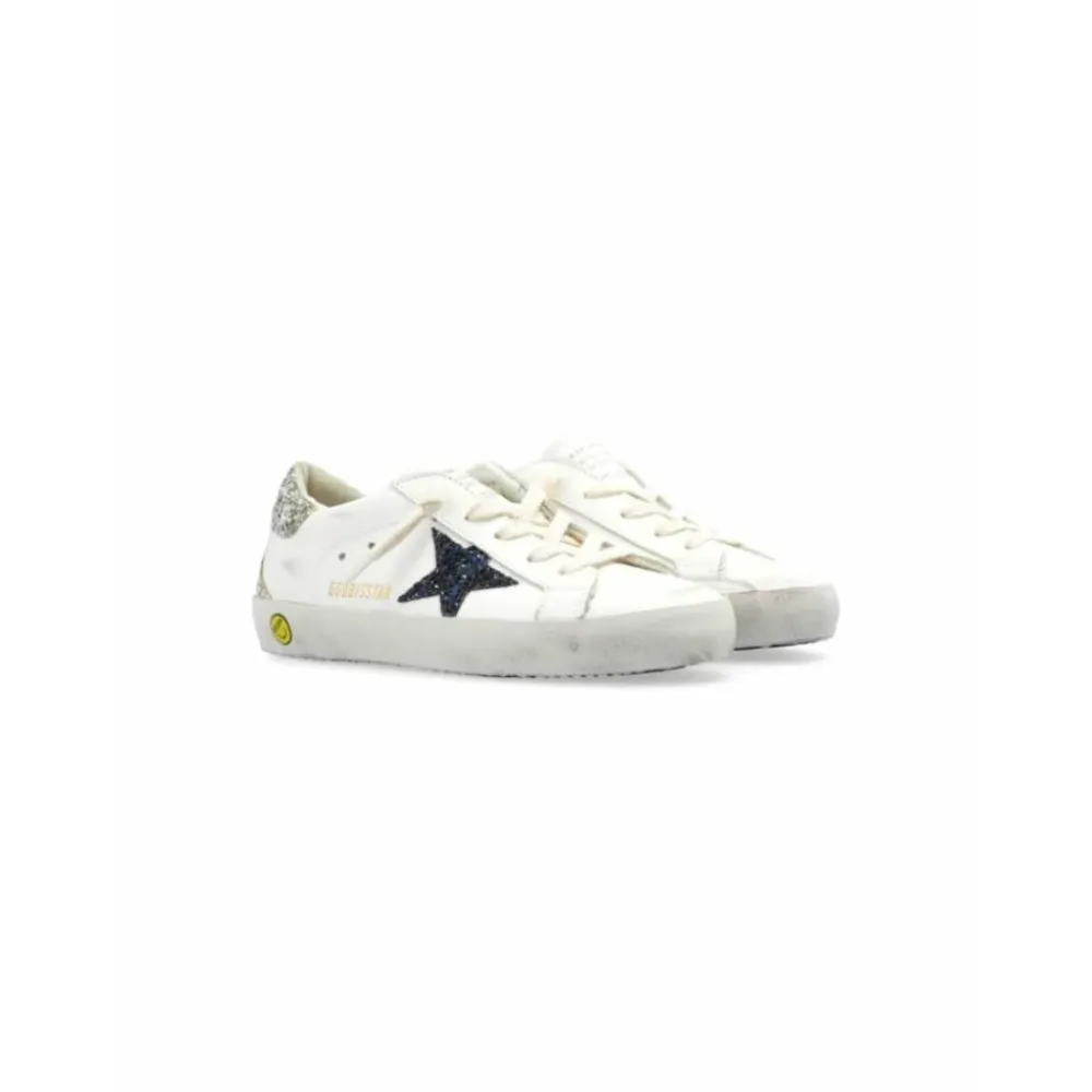 e Leder Kinder Sneakers mit Stern>Golden Goose Best
