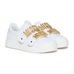 e Low-Top-Sneaker für Kinder>Moschino New