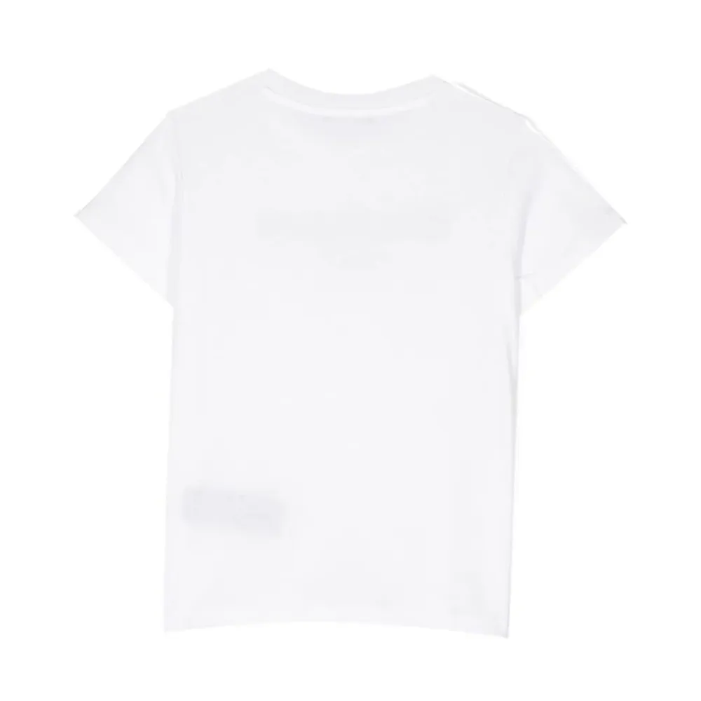 e Schwarze Baumwoll-T-Shirt mit Besticktem Logo>Balmain New