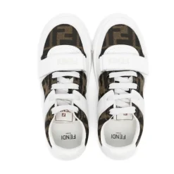 Weiße Sneakers für Mädchen>Fendi Clearance