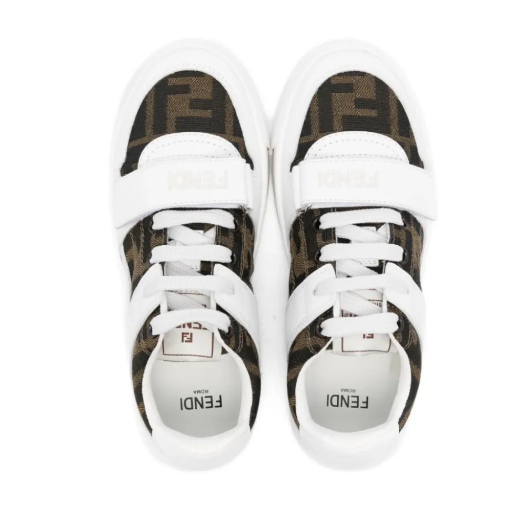 Weiße Sneakers für Mädchen>Fendi Clearance