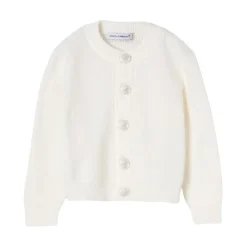 e Strickjacke mit Perlenknöpfen>Dolce & Gabbana