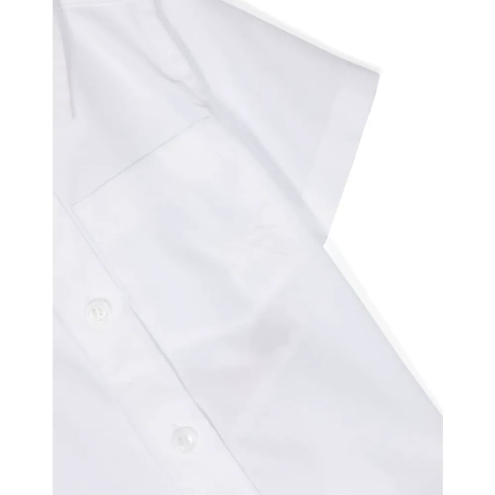 es Hemd mit Kontrastnähten, kurze Ärmel>Burberry Online