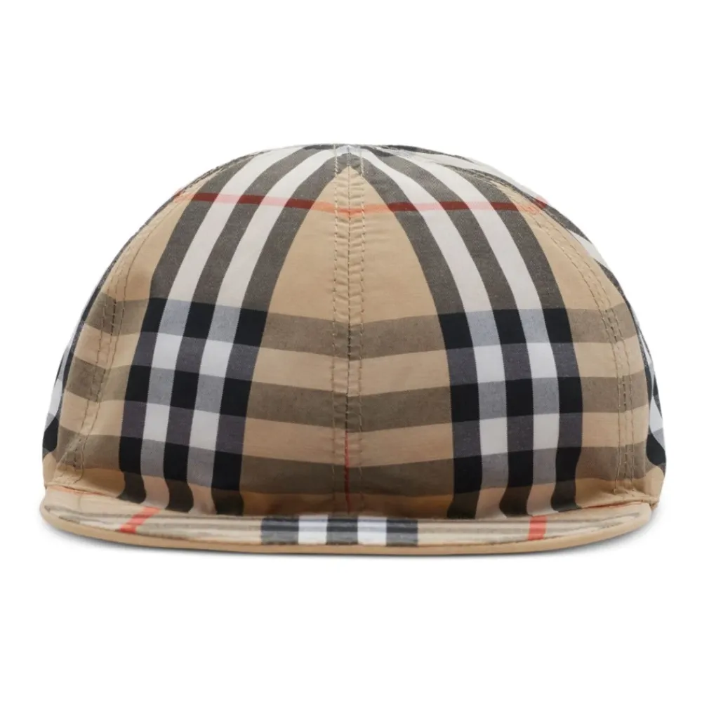 Wende-Baumwollhut mit Karomuster>Burberry