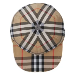 Wende-Baumwollhut mit Karomuster>Burberry