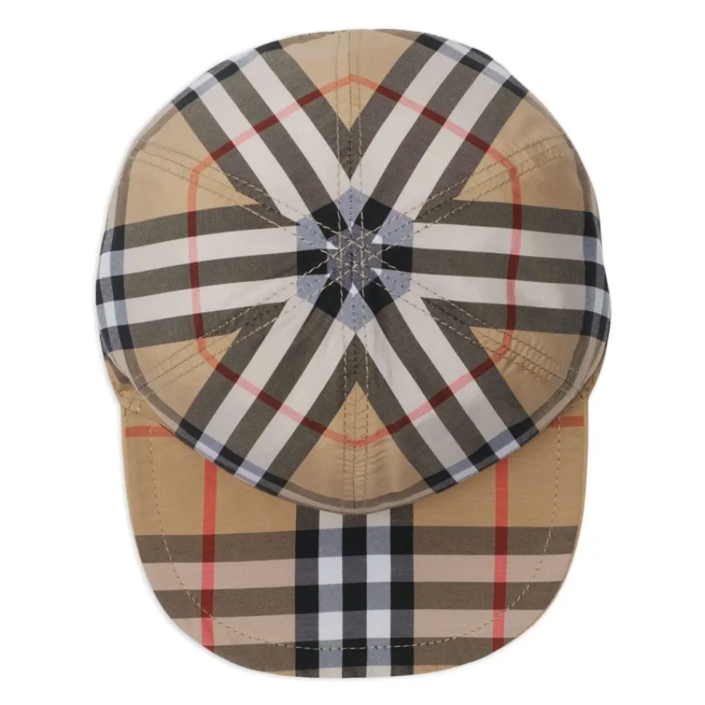 Wende-Baumwollhut mit Karomuster>Burberry