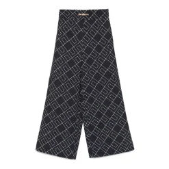 Wide-Leg High-Waist Hose>Elisabetta Franchi Outlet