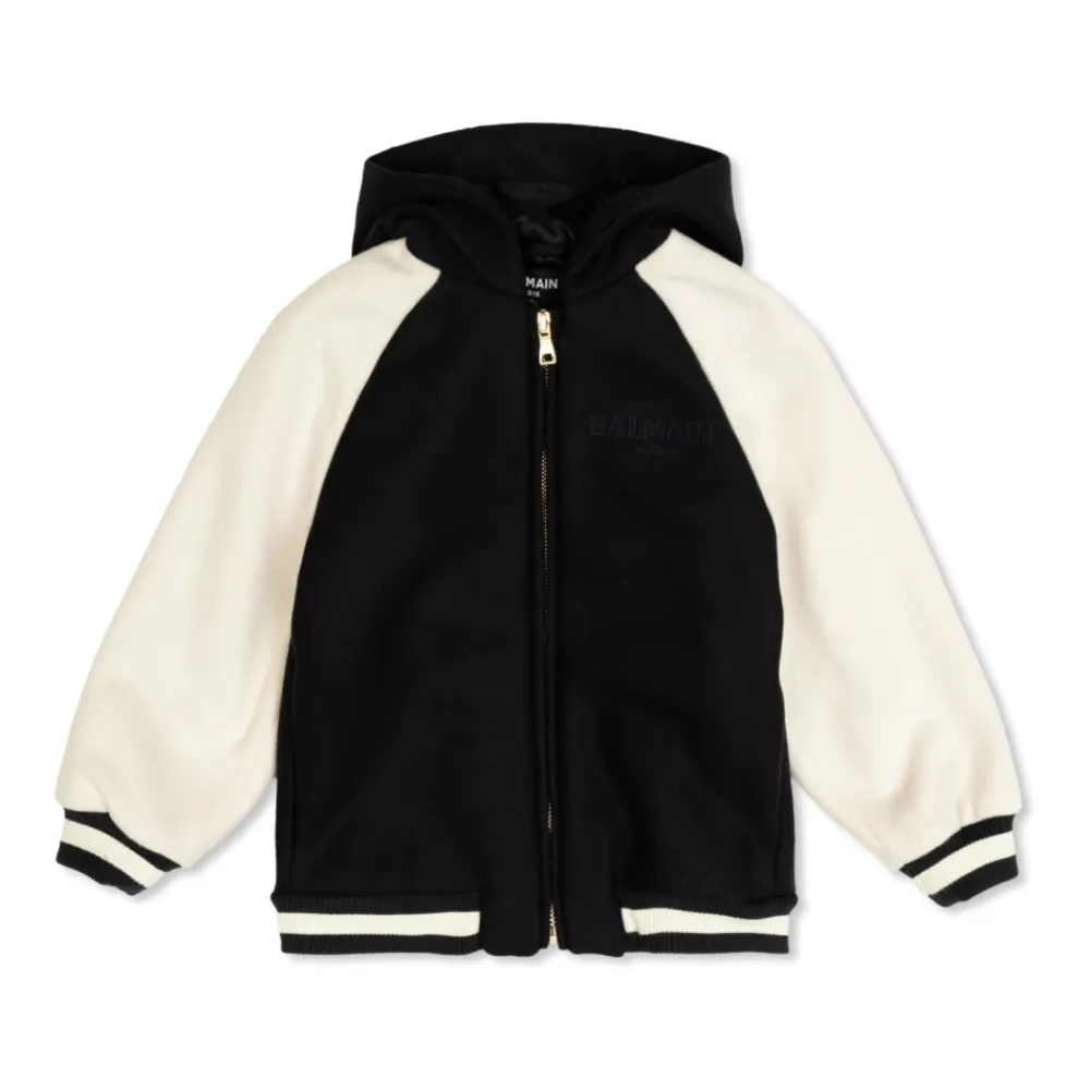 Wolljacke mit Kapuze>Balmain Outlet