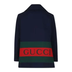Wollmischung Zweireiher-Mantel>Gucci Online