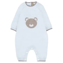 Wollstrampler mit Bärenverzierung>Little Bear New