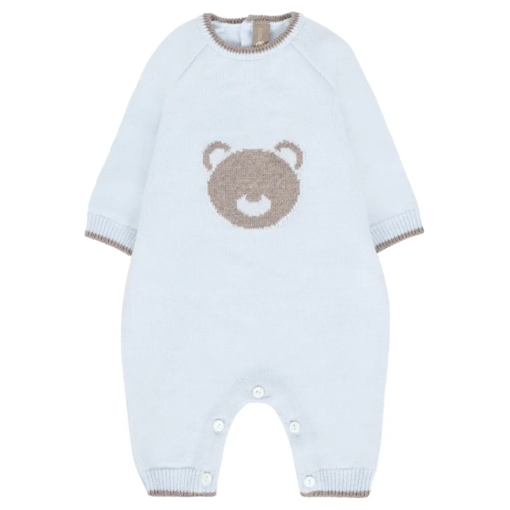 Wollstrampler mit Bärenverzierung>Little Bear New