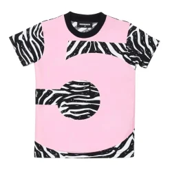 Zebra Print Kinder T-shirt>Dsquared2 Clearance