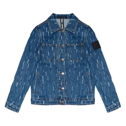 Zerrissene Denim Kinderjacke>Daniele Alessandrini Discount