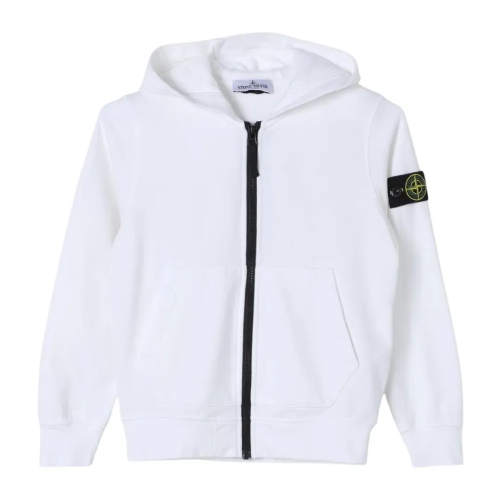 ZipUp Hoodie Strickwaren-Sweater>Stone Island Outlet